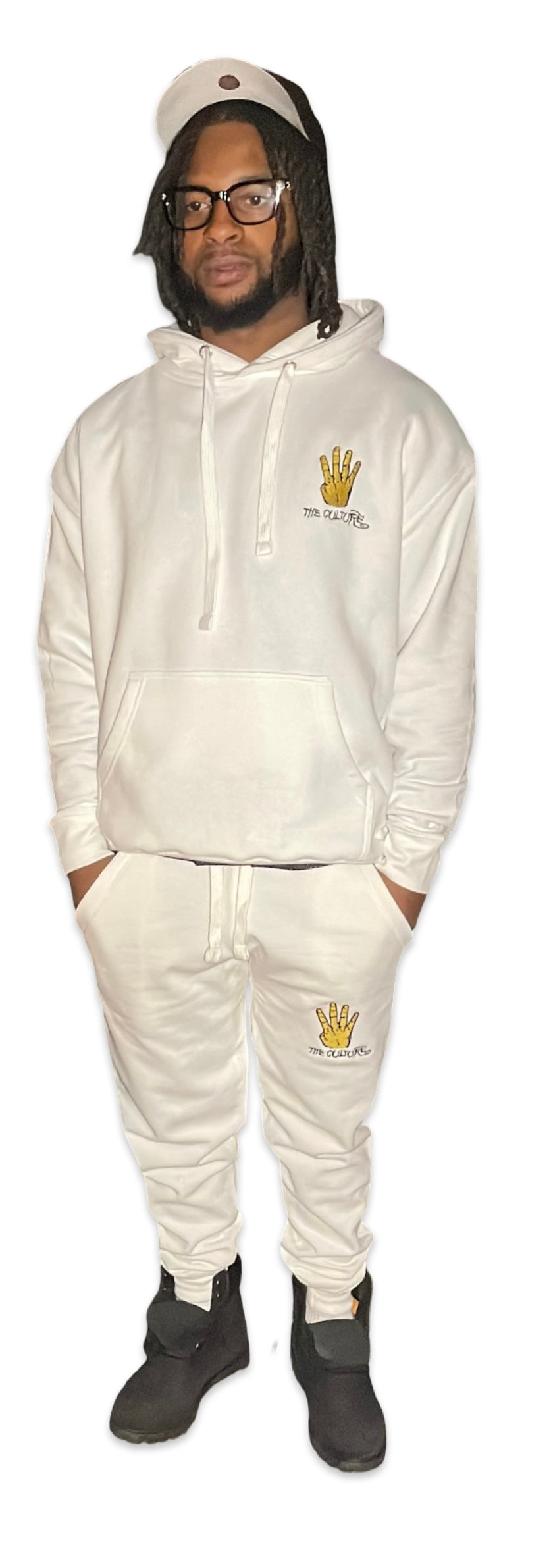 White Heavyweight Sweats